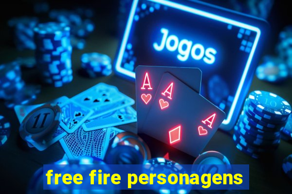 free fire personagens